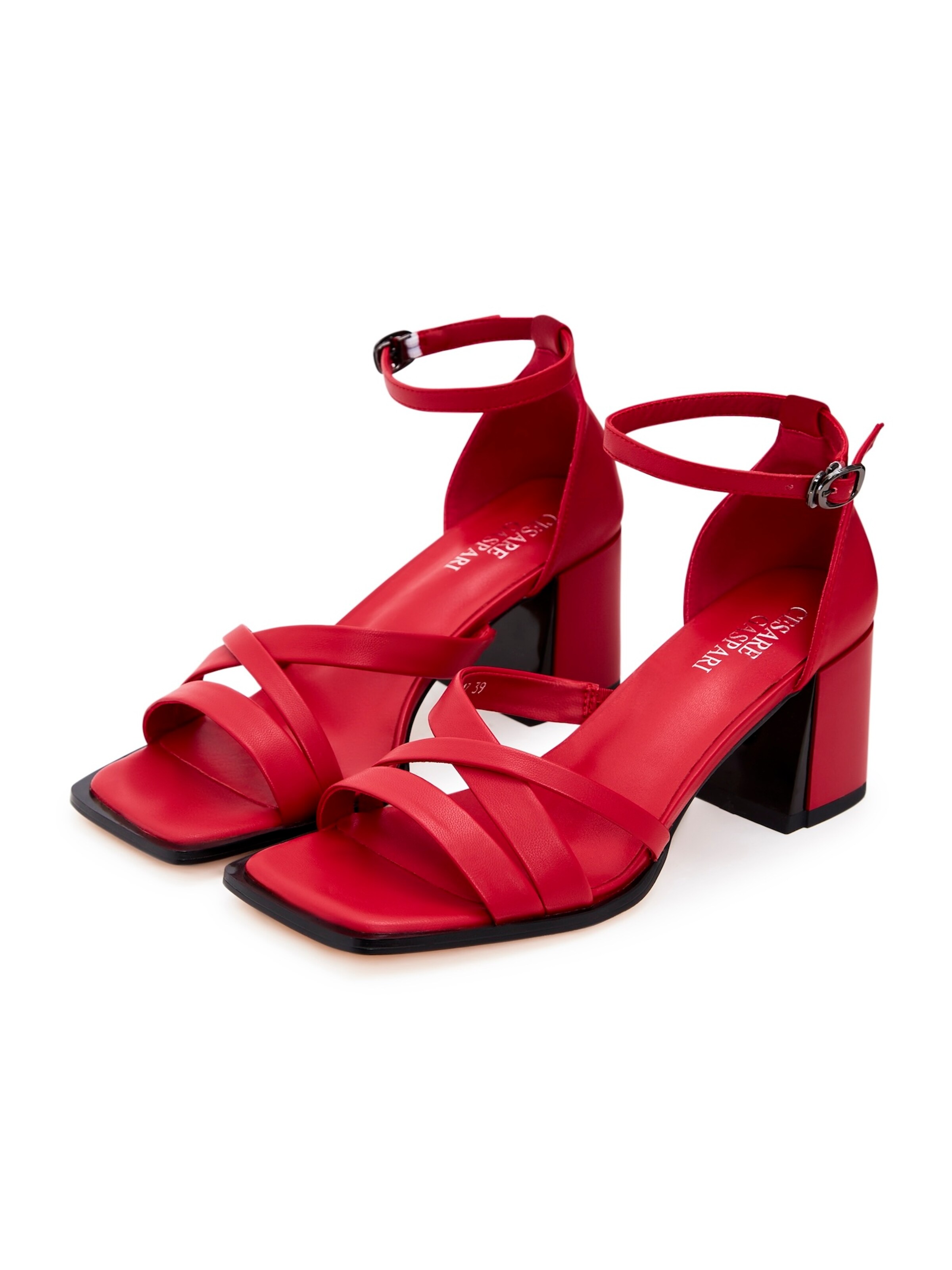 CESARE GASPARI Sandals in Red