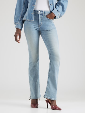 LEVI'S ® Flared Jeans '726' in Blauw: voorkant