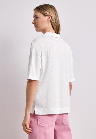STREET ONE Poloshirt in Weiß