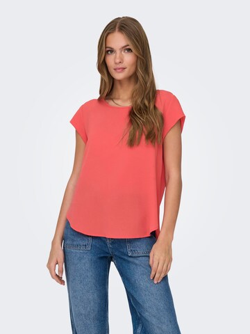 Camicia da donna 'VIC' di ONLY in rosso: frontale