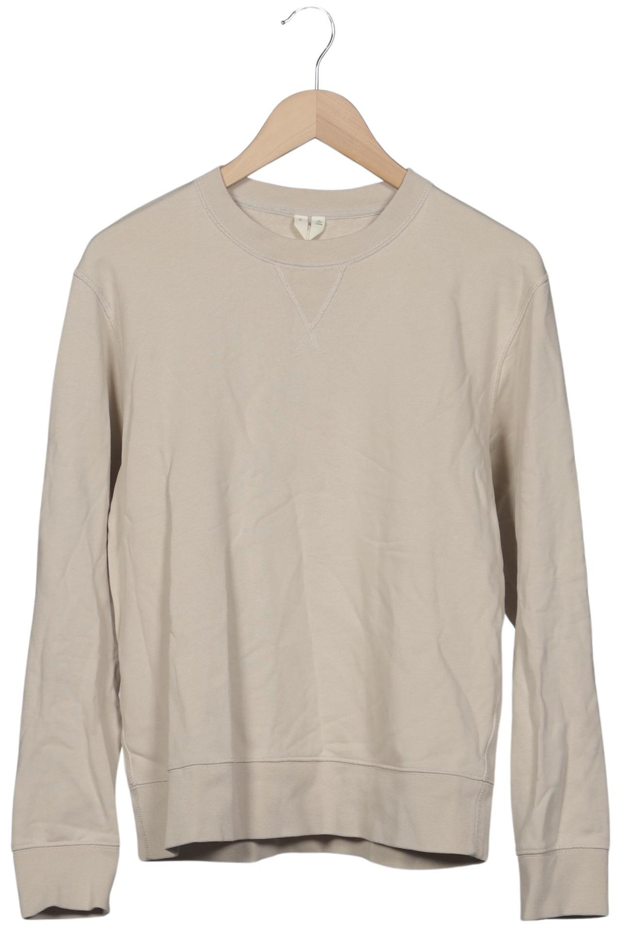 Arket Sweatshirt & Zip-Up Hoodie in M in Beige: front