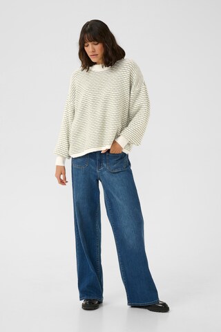 Pull-over 'Ellery' Kaffe en beige