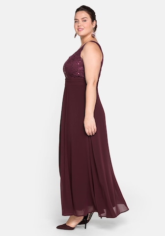 SHEEGO Abendkleid in Lila