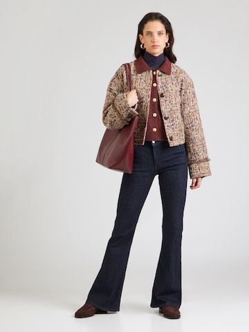 Cardigan MORE & MORE en rouge