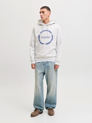 JACK & JONESSweater majica 'JJBENSON' - bijela boja