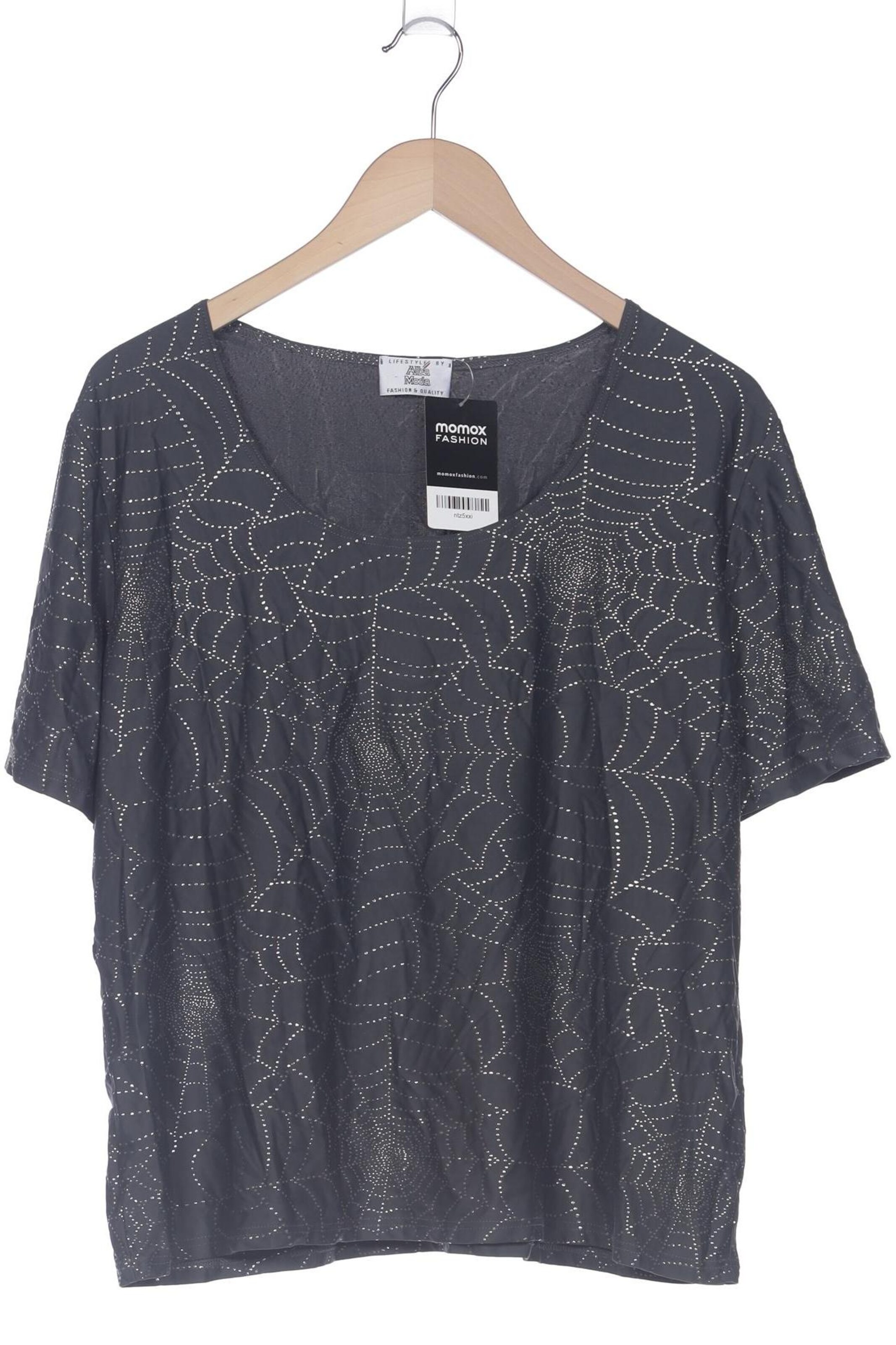 ALBA MODA Top & Shirt in XXXL in Grey: front