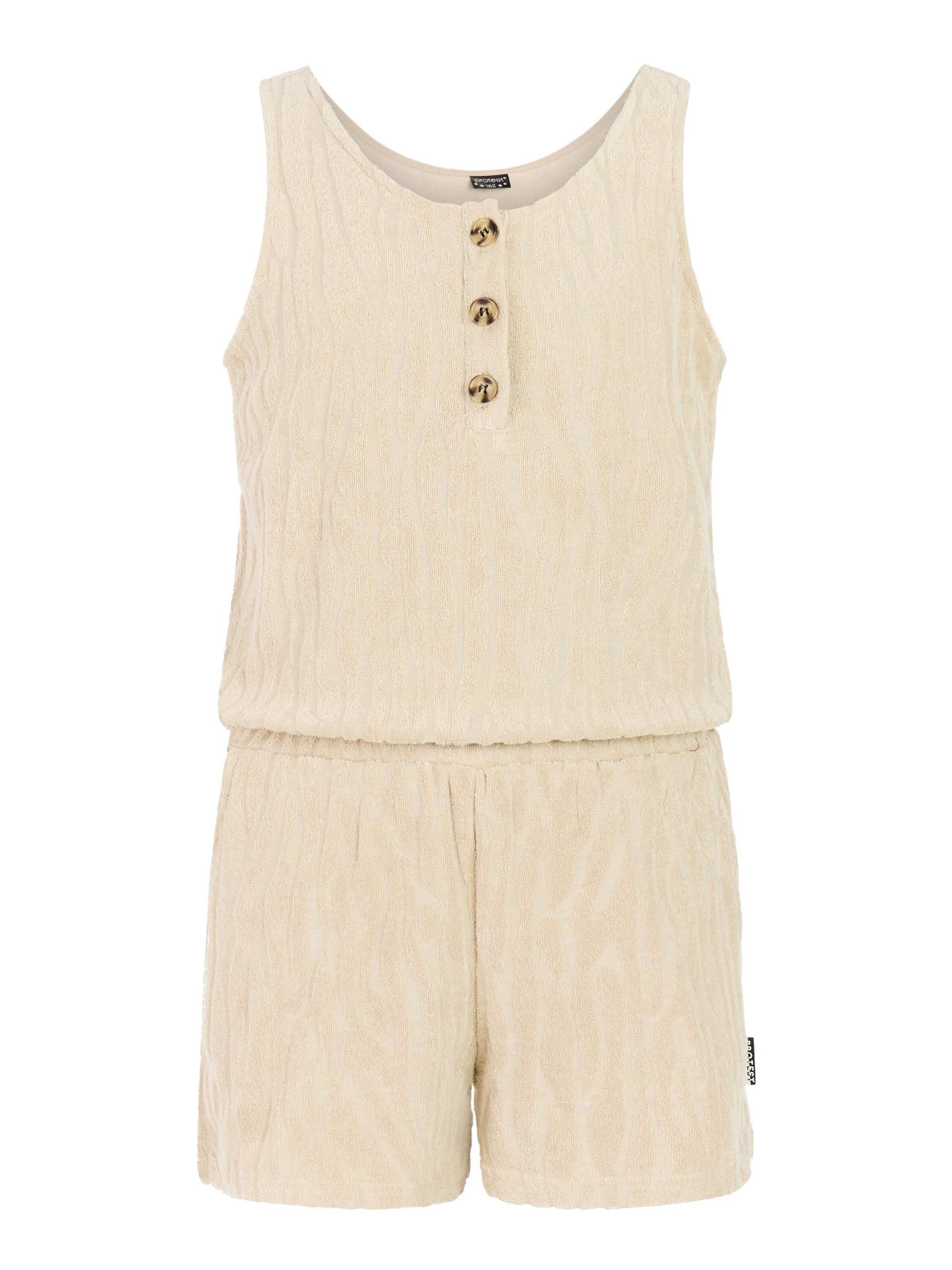 PROTEST Dungarees 'PRTFav JR' in Brown: front