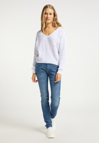 usha BLUE LABEL Pullover in Weiß