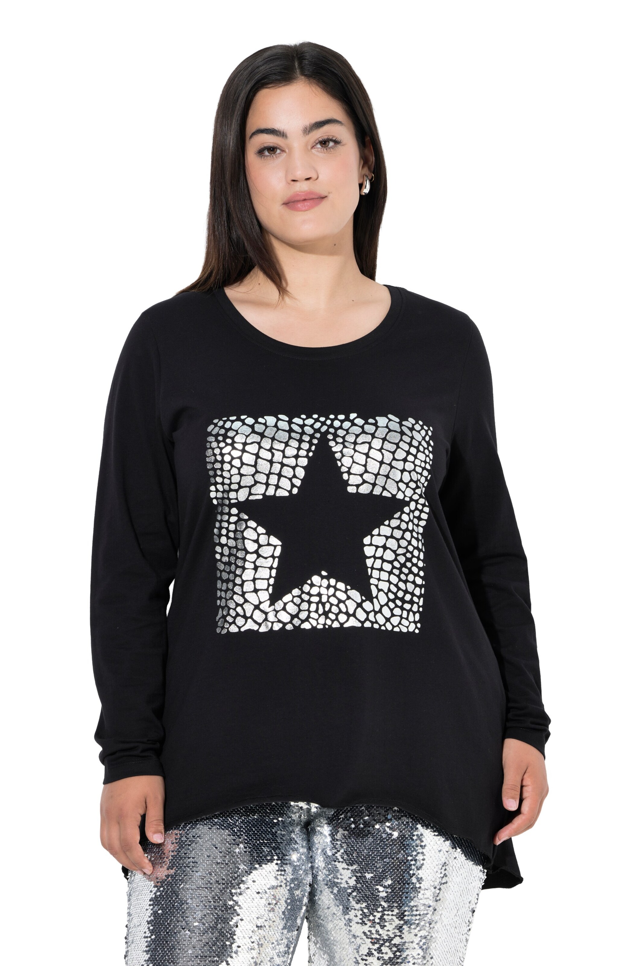 Angel of Style Shirt in Zwart: voorkant