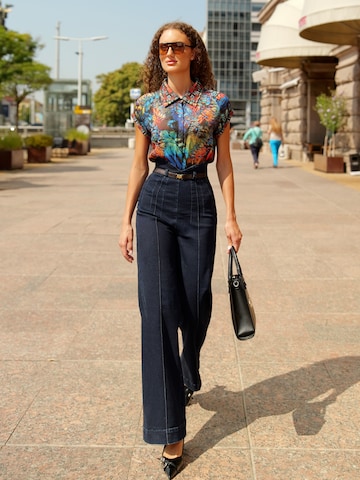 T-shirt 'AMAZONIA' JIORO en mélange de couleurs