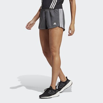 ADIDAS SPORTSWEAR Regular Workout Pants in Grey: front