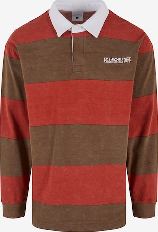 Karl Kani Koszulka w kolorze brązowy: przód