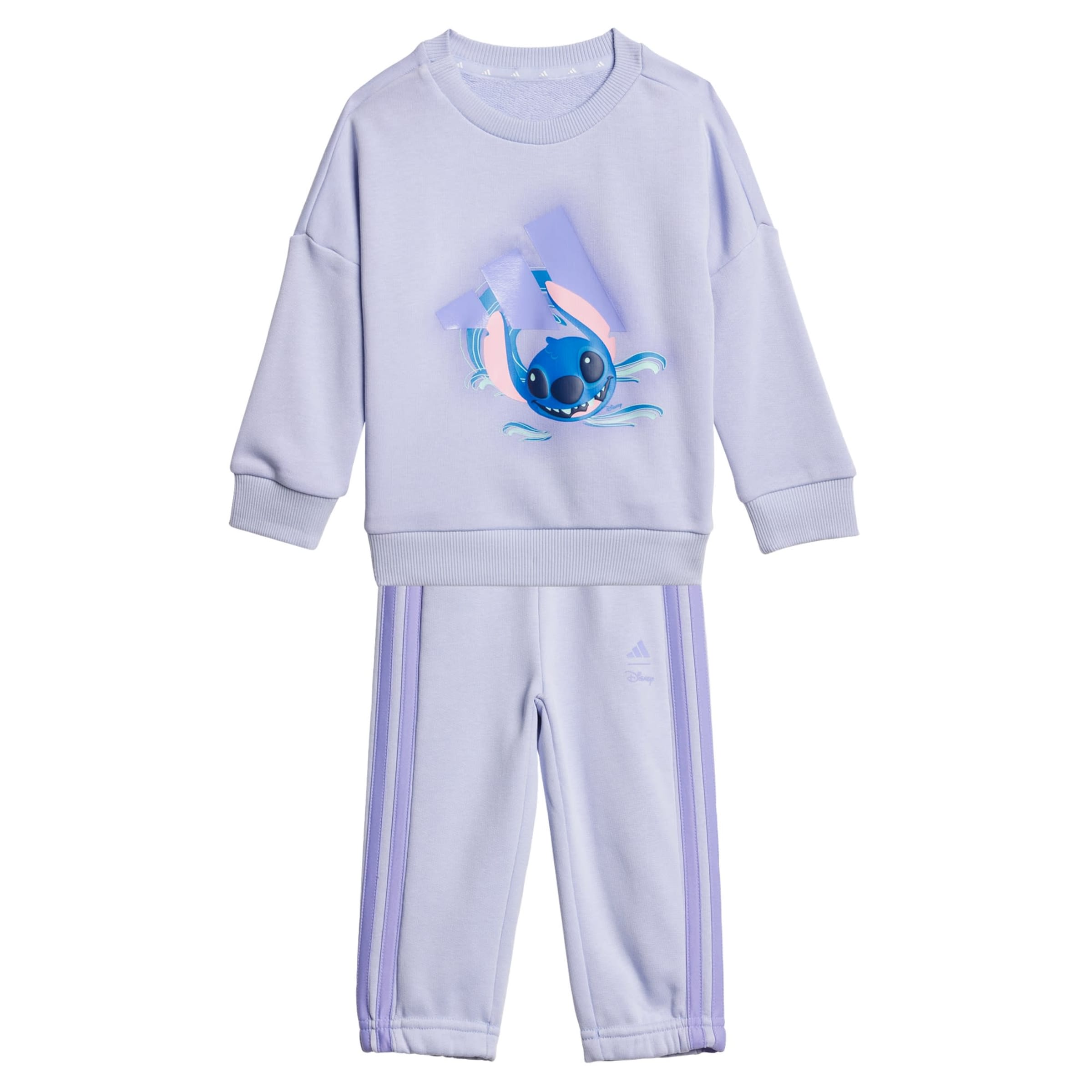 ADIDAS SPORTSWEAR Облекло за трениране 'Adidas x Disney Lilo & Stitch' в лилав: отпред