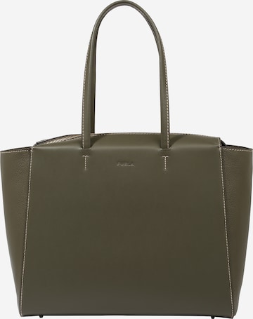 FURLA Shopper in Groen: voorkant