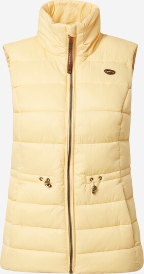 Ragwear Gilet en jaune, Vue avec produit