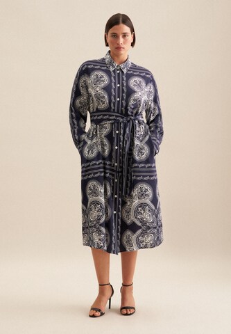 SEIDENSTICKER Dress 'Schwarze Rose' in Blue
