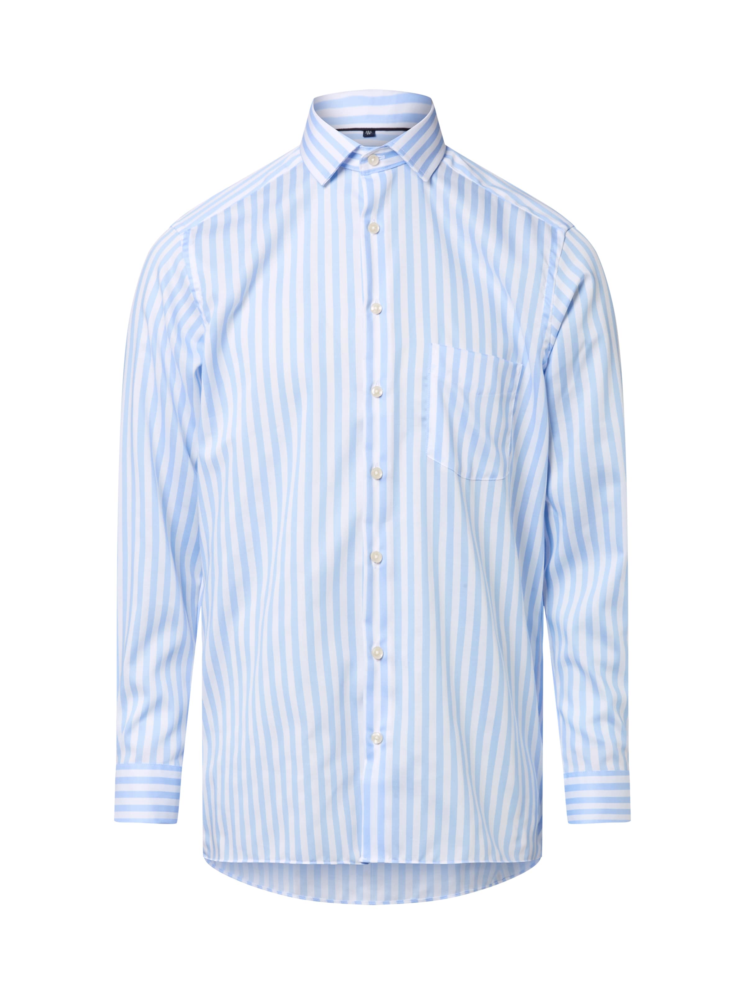 Andrew James Regular Fit Hemd in Blau: Vorderseite