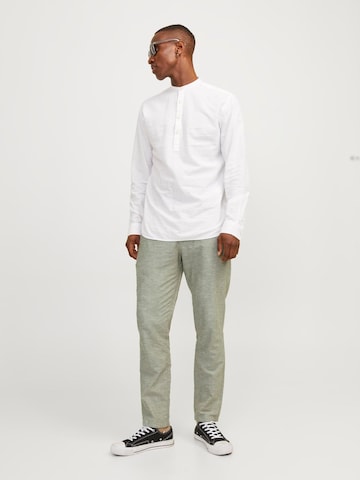 JACK & JONES Szabványos Chino nadrág 'ACE SUMMER' - zöld