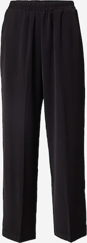 Grace & Mila Regular Pleated Pants 'GREG' in Black: front