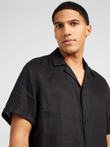 DRYKORN - Comfort Fit Camisa 'BIJAN_2' em preto