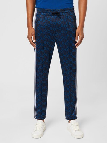 HUGO Regular Pants 'Datalas' in Blue: front