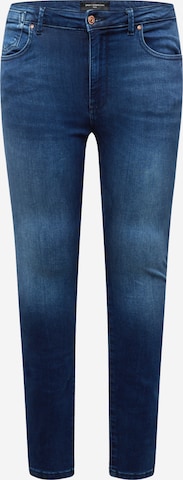 mėlyna ONLY Carmakoma Siauras Džinsai 'FOREVER HIGH': priekis