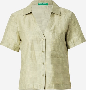 UNITED COLORS OF BENETTON Pusero värissä vihreä: etupuoli