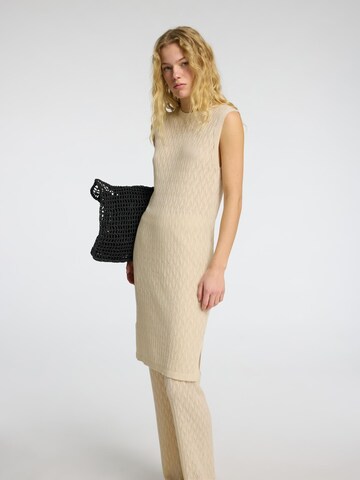 SELECTED FEMME Knit dress in Beige