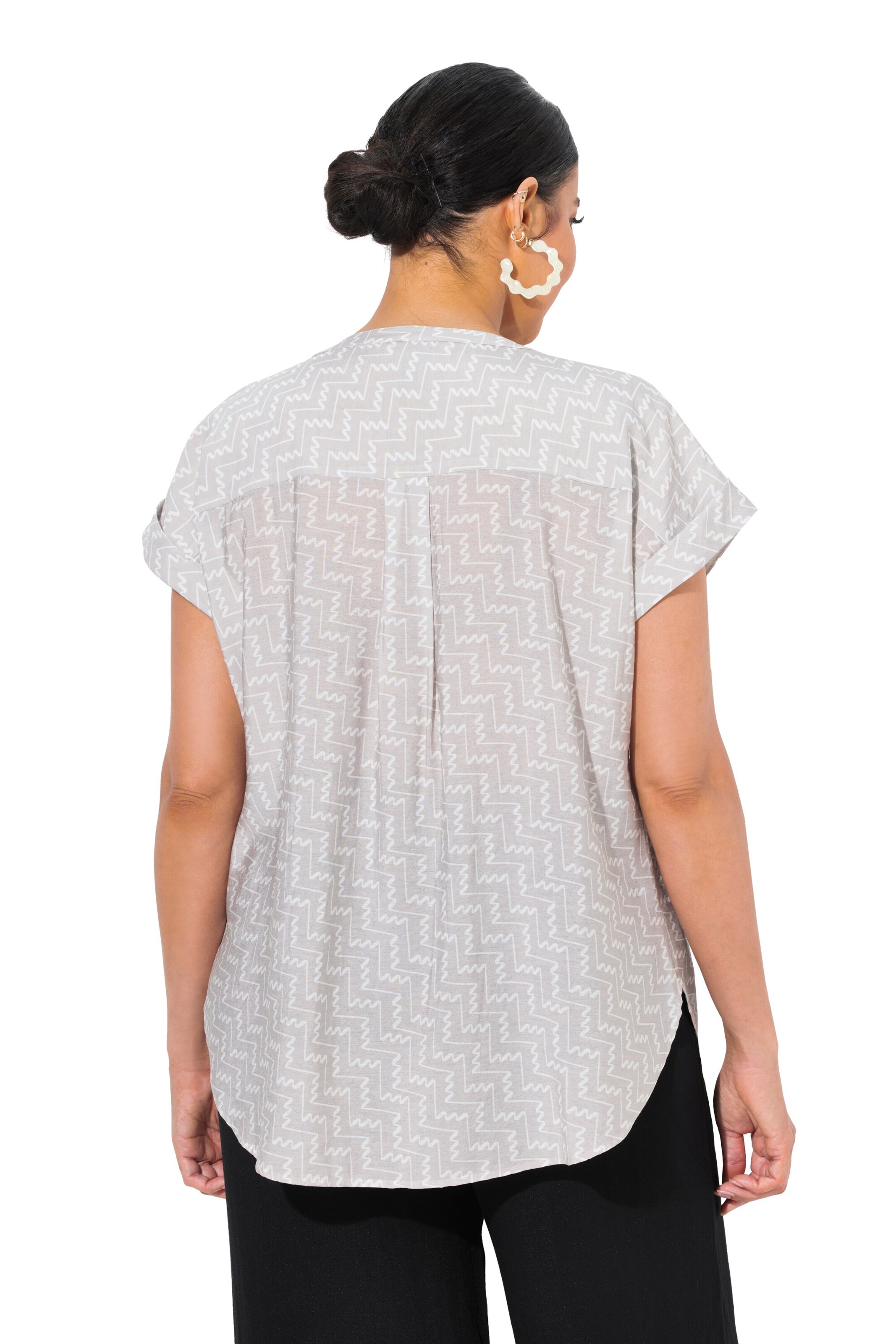 Ulla Popken Tuniek in Grijs