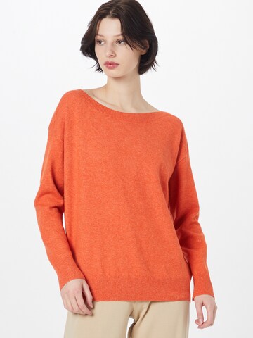 ICHI Pullover 'Alpa' in Orange: predná strana