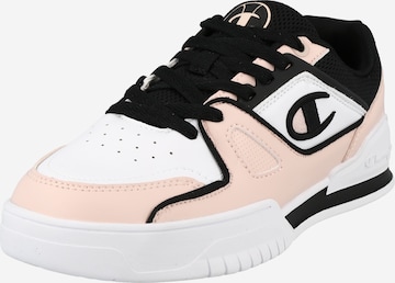 Sneaker low '3 POINT' de la Champion Authentic Athletic Apparel pe roz: față