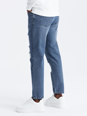 Ombre Regular Jeans in Blauw