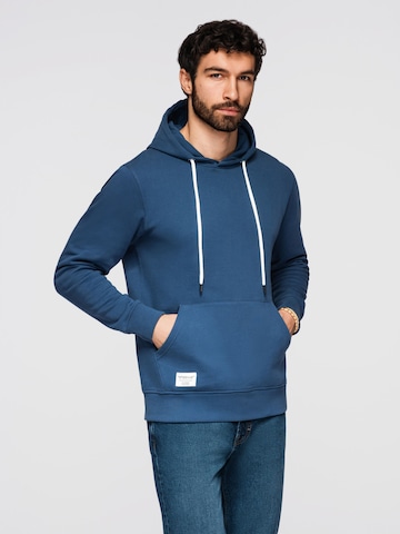 Sweat-shirt Ombre en bleu
