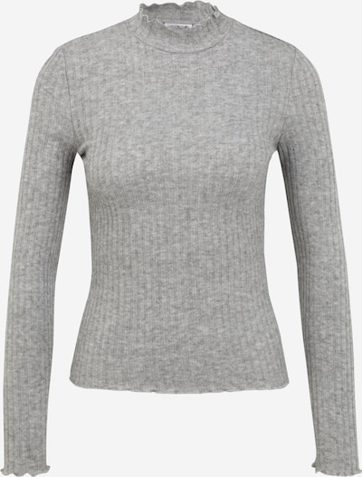 Noisy May Petite Sweater 'BERRY' in mottled grey, Item view
