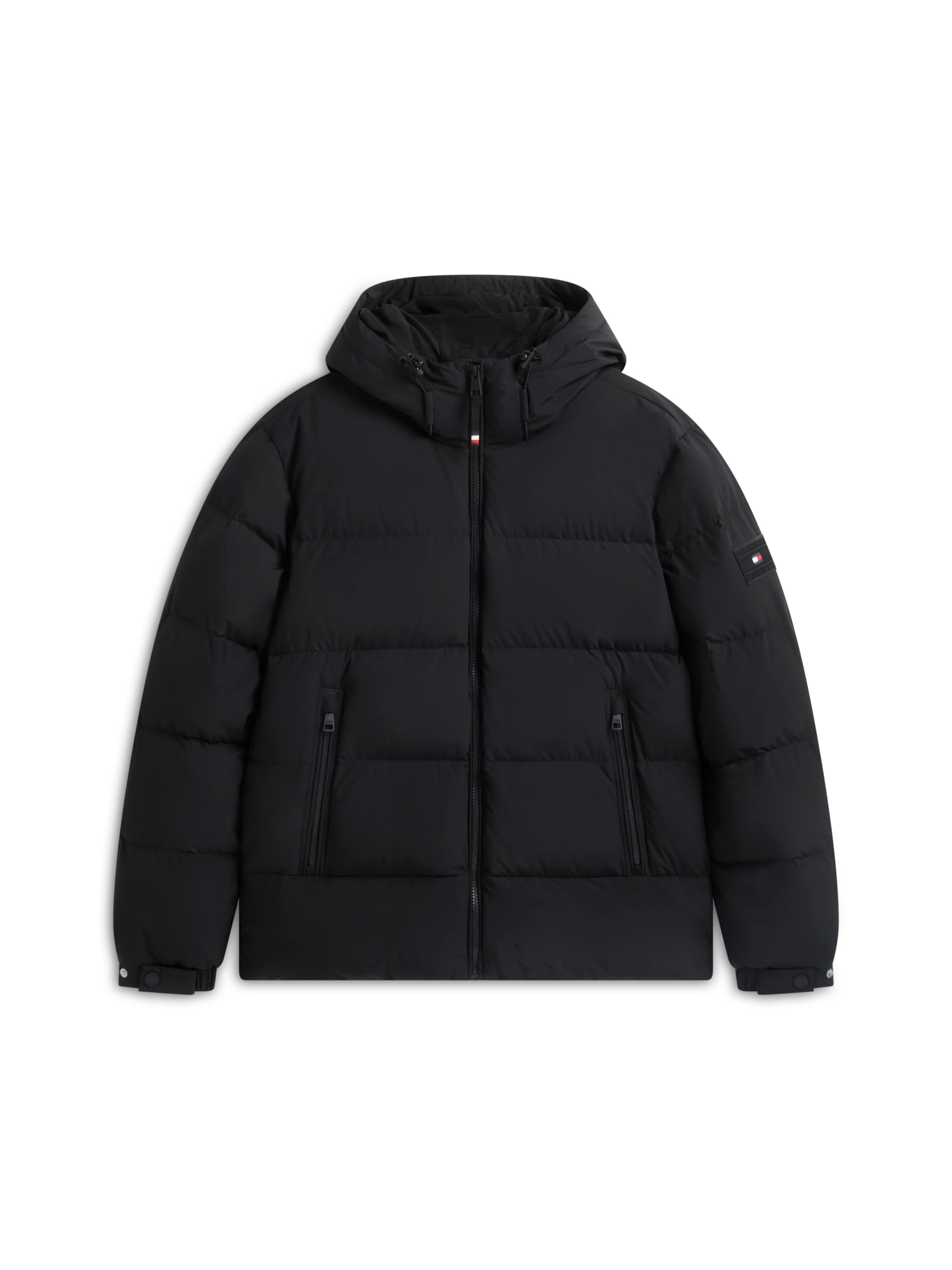 TOMMY HILFIGER Winterjas in Zwart: voorkant