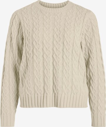 VILA Sweater 'Tridda' in Beige: front