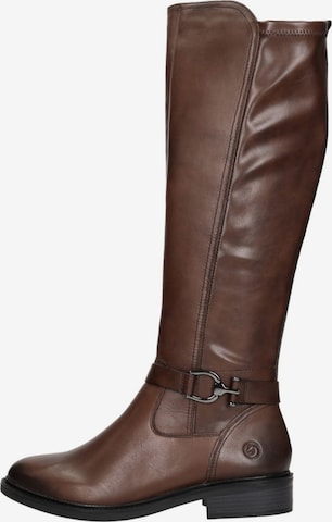 Boots 'Lange Laarzen' REMONTE en marron : devant