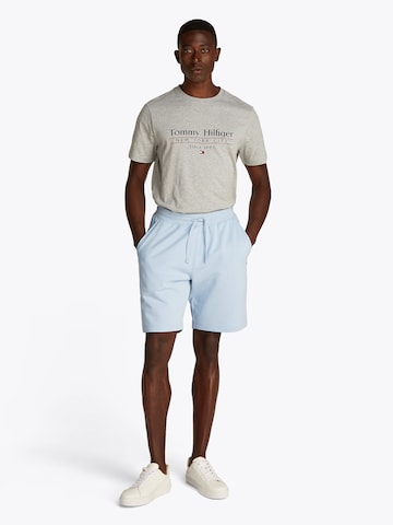 TOMMY HILFIGER Regular Trousers 'ESSENTIAL' in Blue