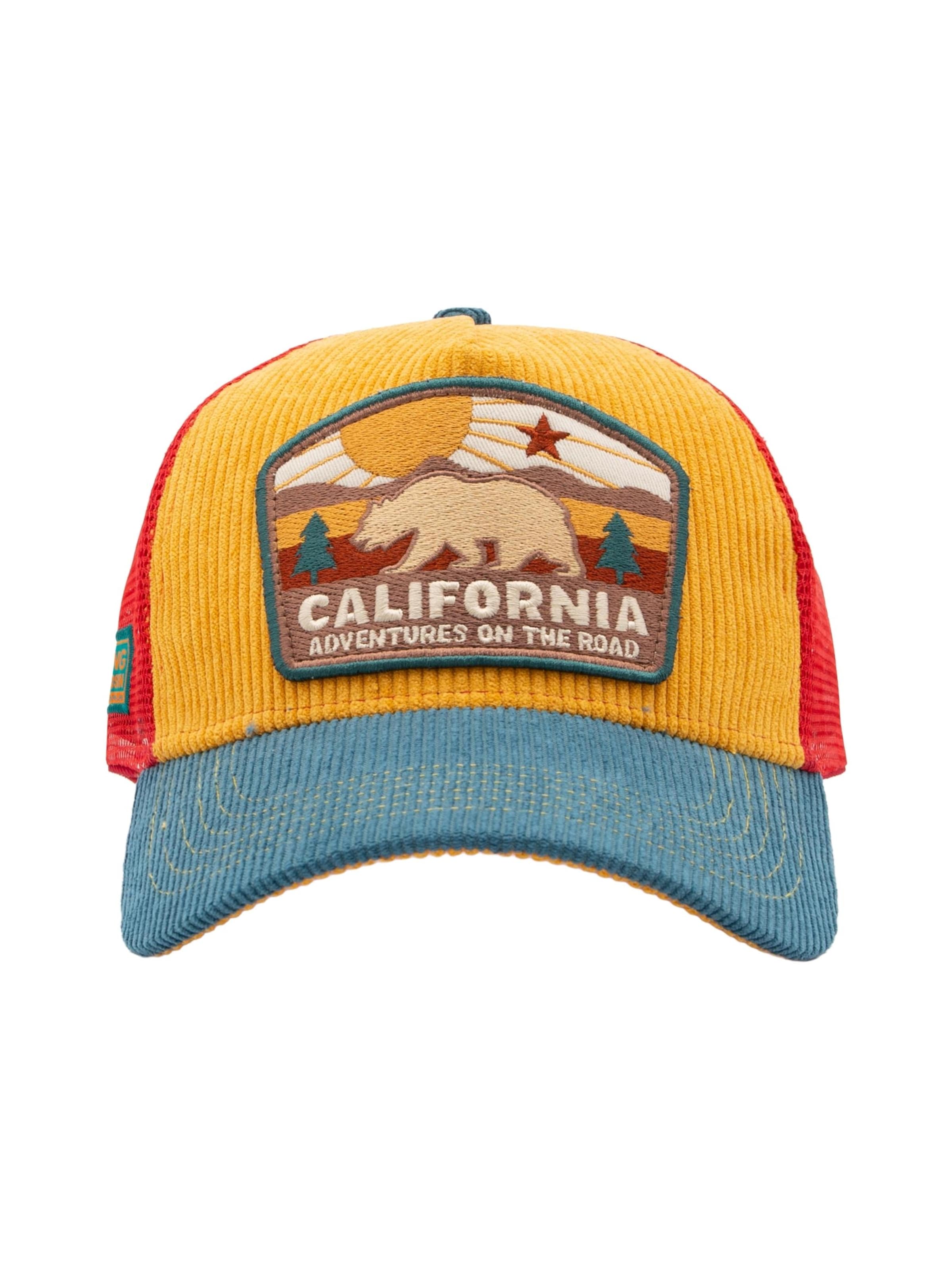 King Kerosin Cap 'California' in Yellow