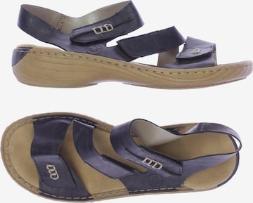 Rieker Sandals & High-Heeled Sandals in 38 in Blue: front