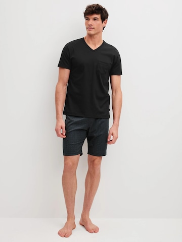 CALIDA Pyjama kurz 'Relax Streamline'‌‌‌ in Schwarz
