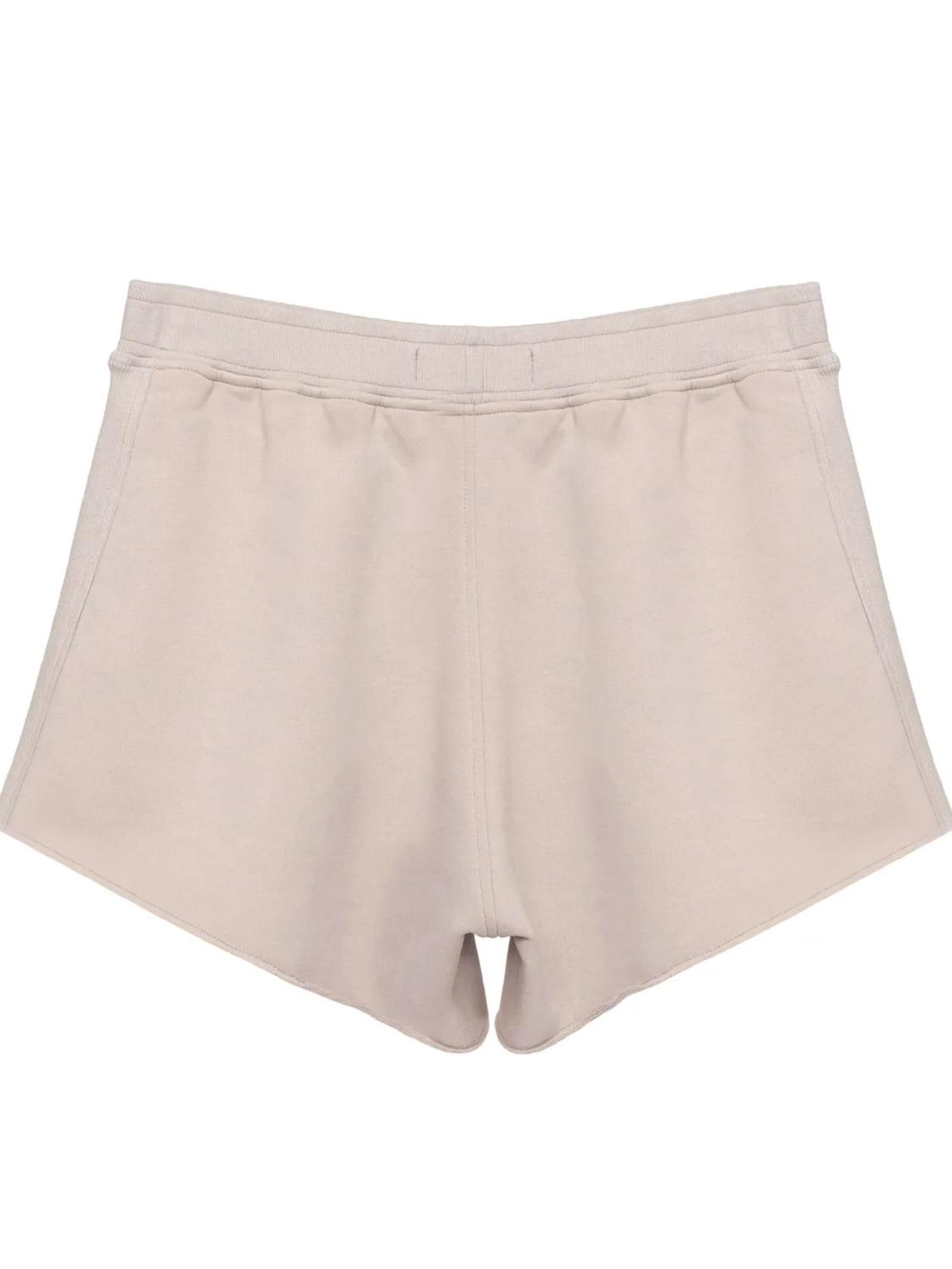 OPRA Flared Trousers 'Opra Szorty OP-RAM-TAUPE One Size' in Beige