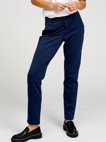 TeeShoppen Slim fit Chino Pants in Blue: front