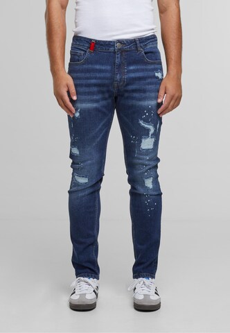 2Y Premium Slim fit Jeans 'Emilio' in Blue: front