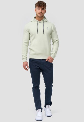 INDICODE JEANS Sweatshirt 'Longview' in Groen
