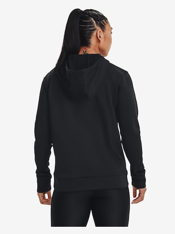 UNDER ARMOUR Athletic Sweatshirt in Black