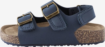 Next Open shoes in Blue: front