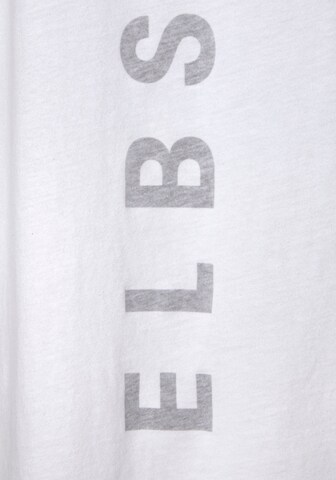 T-shirt Elbsand en blanc