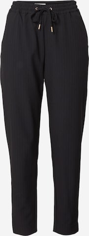 Regular Pantalon 'Ava' Lindex en noir : devant