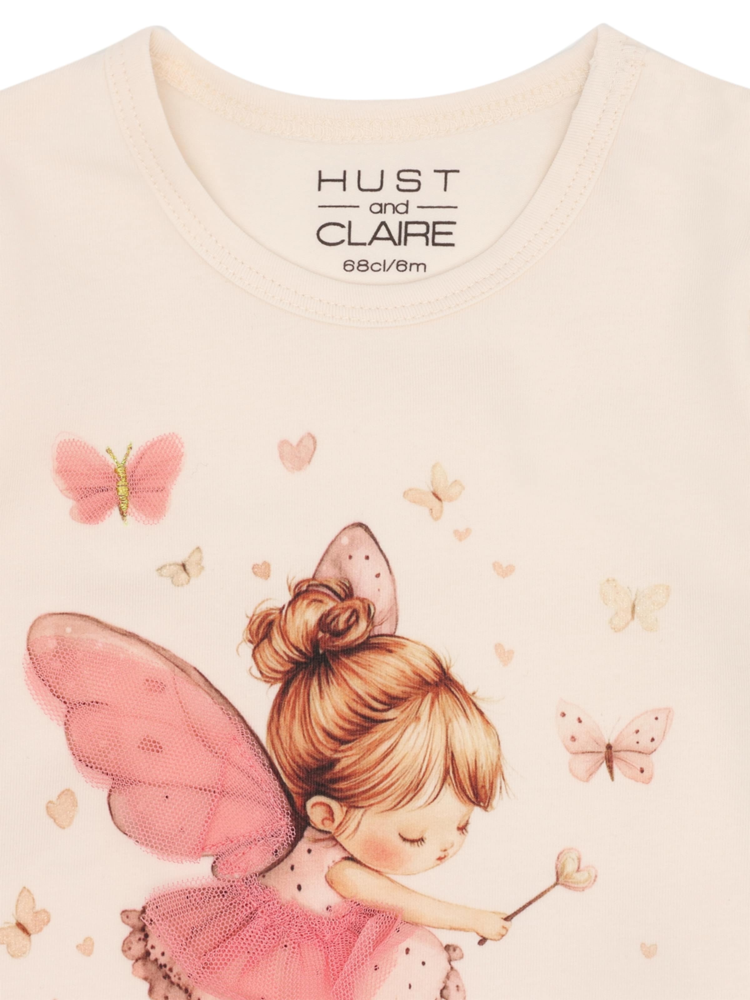 Hust & Claire T-shirt 'Alma' i rosa